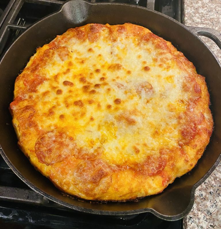 cast iron pizza